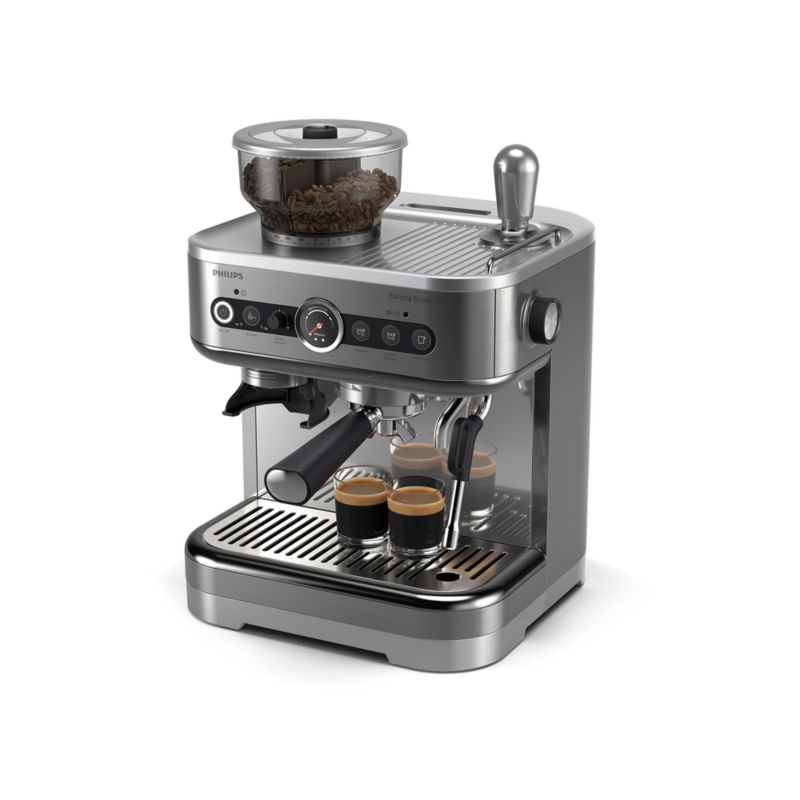 Philips BaristaBrew Dual Bean Hopper Espresso Machine in Stainless Steel - image 13 of 13