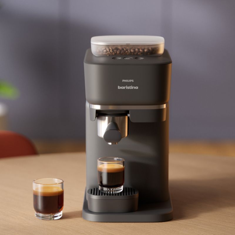 Philips Baristina Black Espresso Machine - image 2 of 6