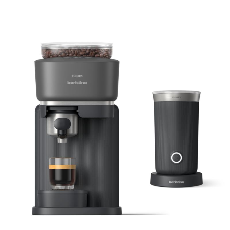 Philips Baristina Black Espresso Machine with Milk Frother - image 6 of 8