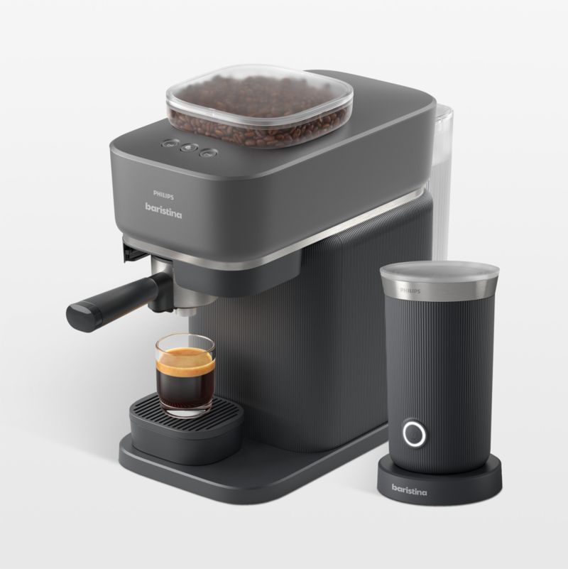 Philips Baristina Black Espresso Machine with Milk Frother - image 0 of 8