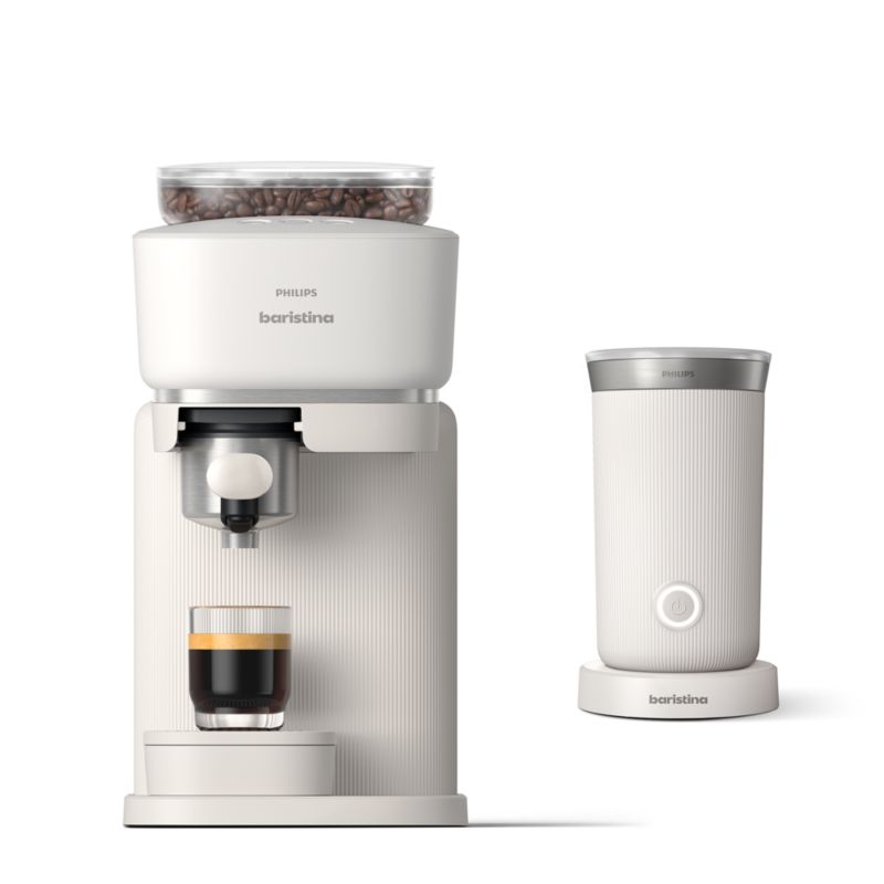 Philips Baristina Milky White Espresso Machine with Milk Frother - image 8 of 9