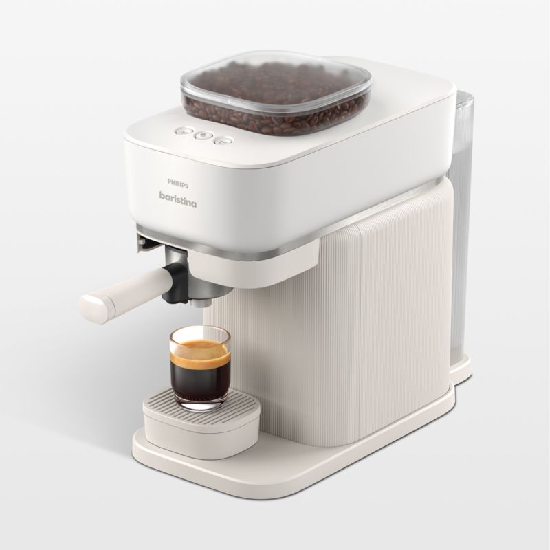 Philips Baristina Milky White Espresso Machine - image 0 of 7