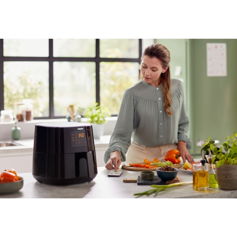 Philips Essential Connected XL Basket AirFryer with Rapid Air Technology Reviews Crate Barrel