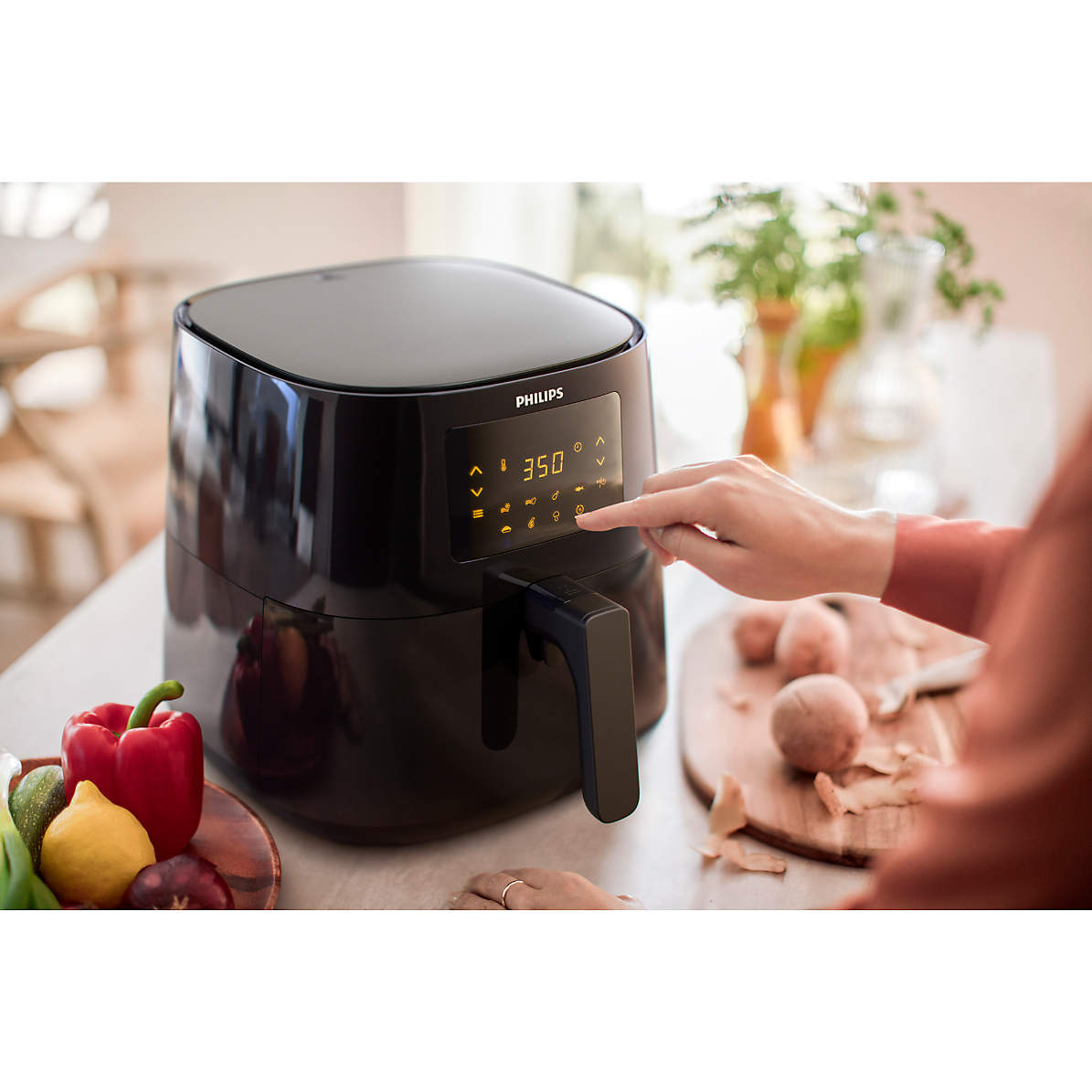 Philips Essential XL Basket AirFryer with Rapid Air Technology + Reviews | & Barrel