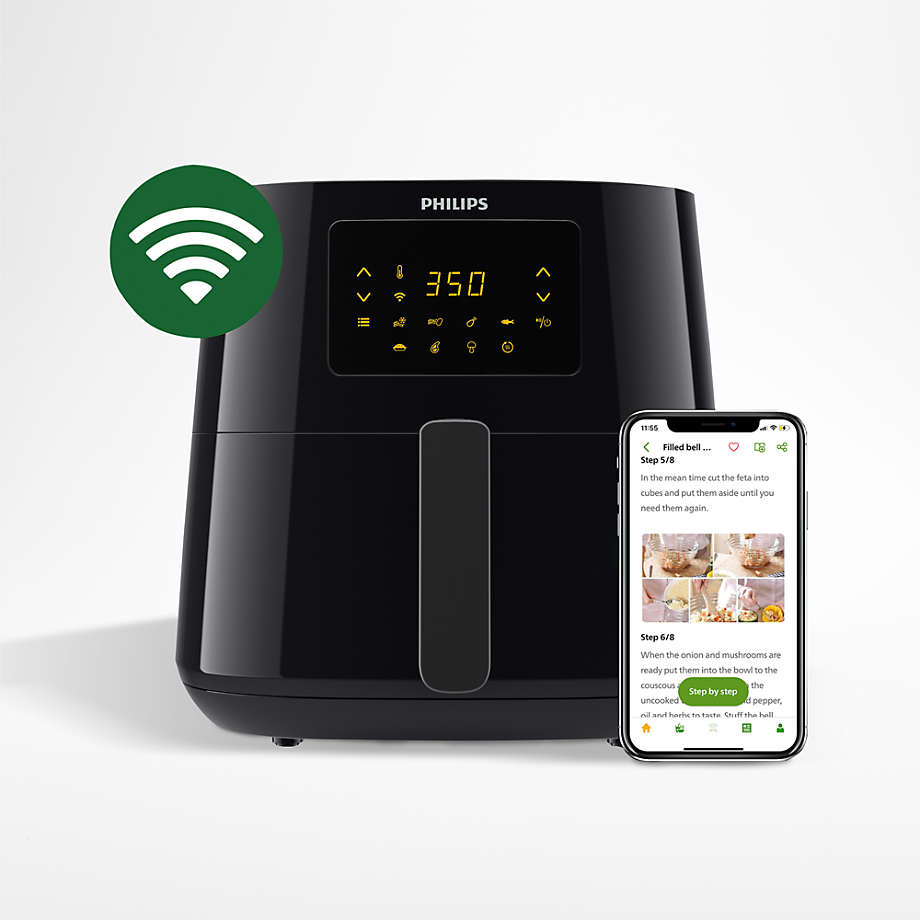 signature Fatal set Philips Essential Connected XL Airfryer with Rapid Air Technology + Reviews  | Crate & Barrel