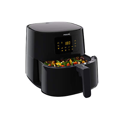 PHILIPS 3000 Series Air Fryer Essential Compact with Rapid Air Technology,  13-in-1 Cooking Functions to Fry, Bake, Grill, Roast & Reheat with up to