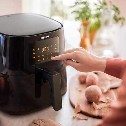 Philips Essential Digital XL Basket AirFryer + Reviews, Crate & Barrel