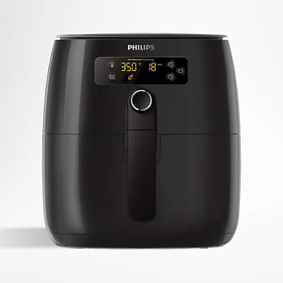Philips Premium Digital Basket AirFryer Fat Removal Technology + Reviews | Crate & Barrel