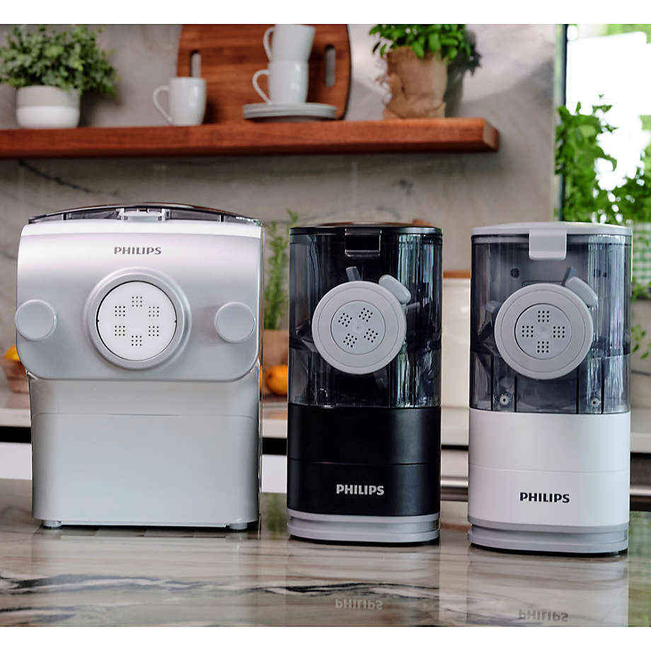 Crate&Barrel Philips White Compact Pasta Maker Square One