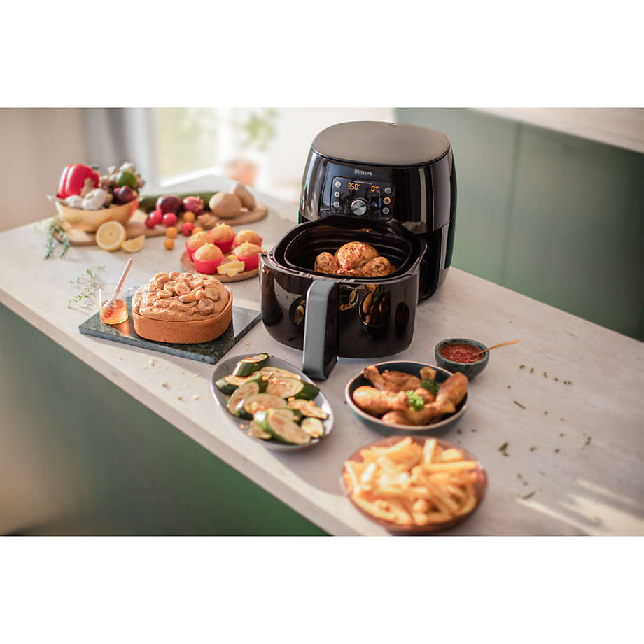 Philips Premium Digital Smart Sensing XXL Airfryer with Fat Removal Technology + Reviews Crate & Barrel