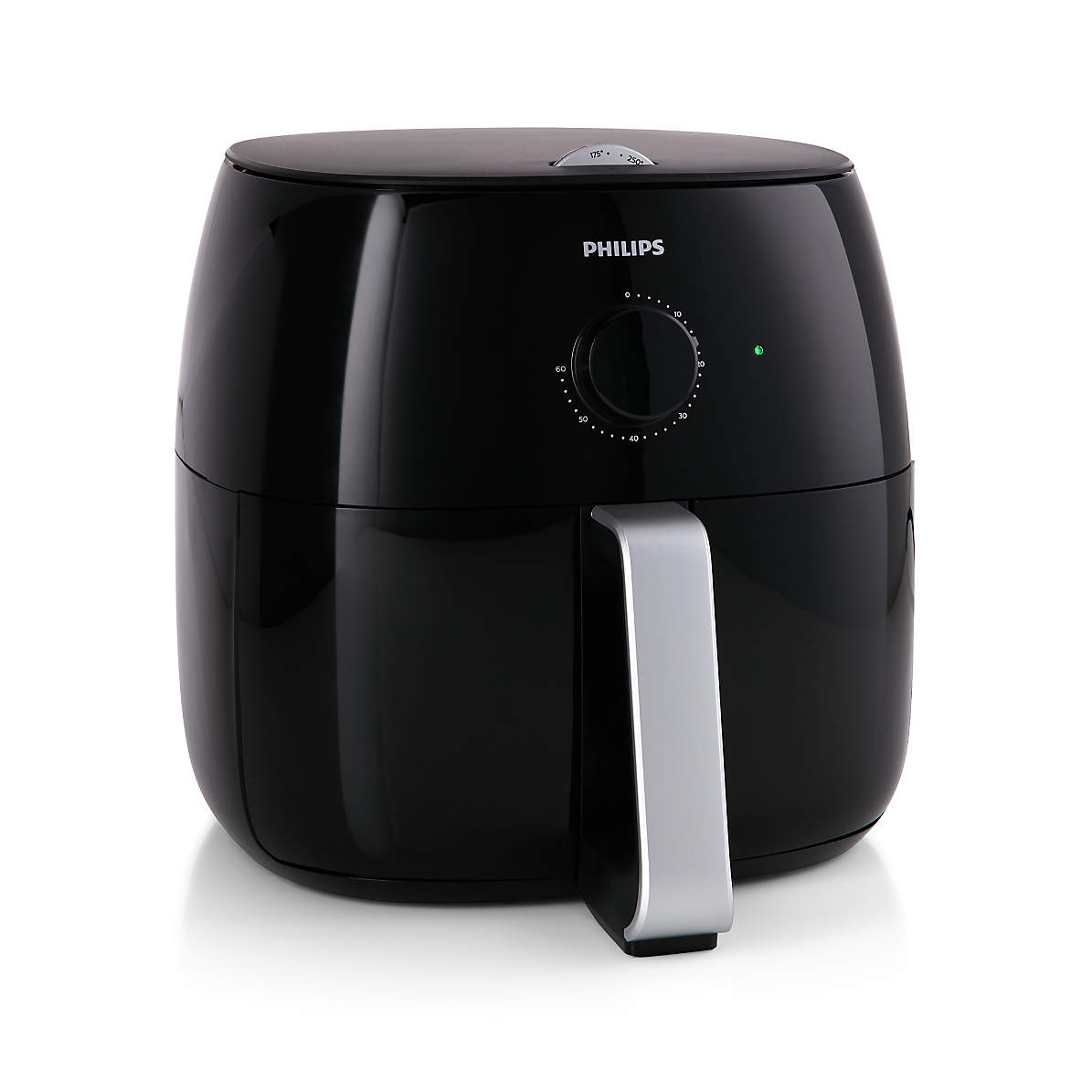 Philips Viva Collection HD9630 Twin TurboStar XXL - Hot air fryer - 1.7 kW  - black 