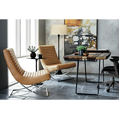 crate and barrel cooper chair