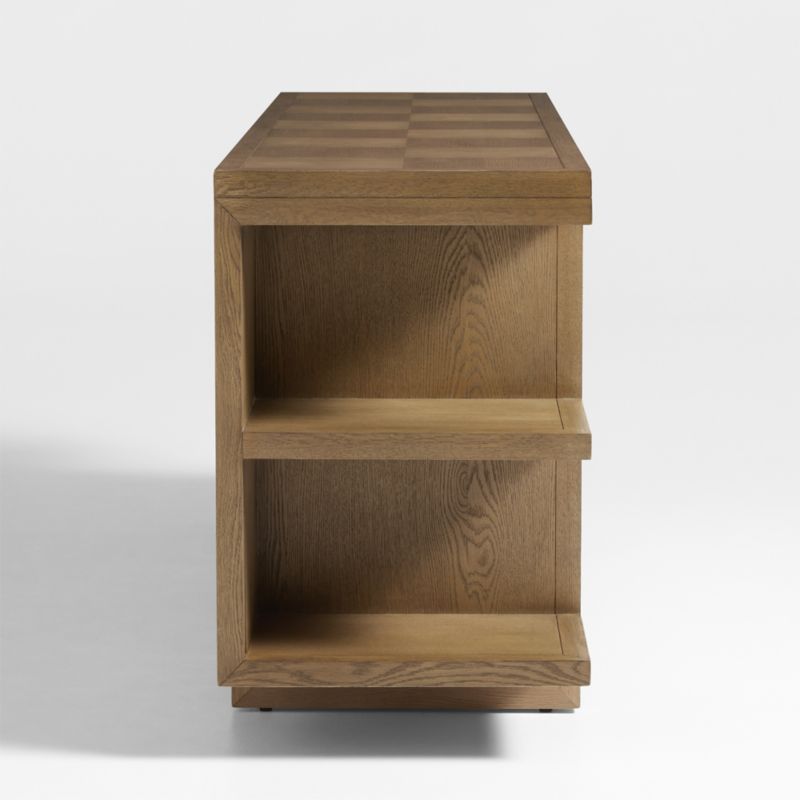 Pierre Light Brown Oak Wood Sideboard - image 7 of 11