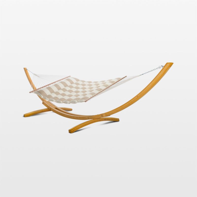 Pillowtop Sand Stripe Outdoor Hammock - image 0 of 6