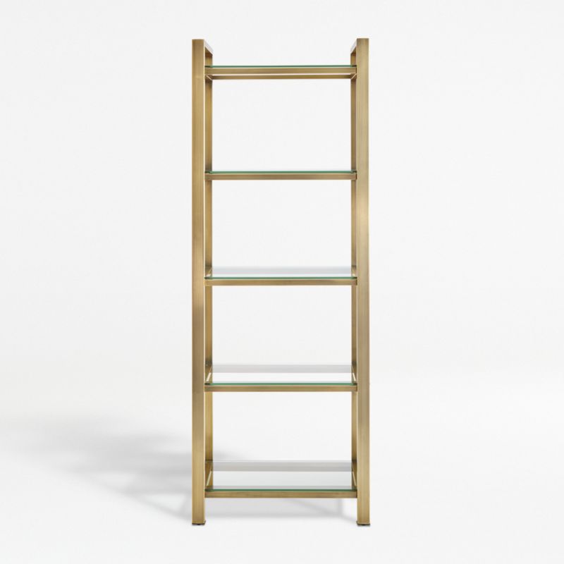 Pilsen Brass Bookcase Crate & Barrel Canada