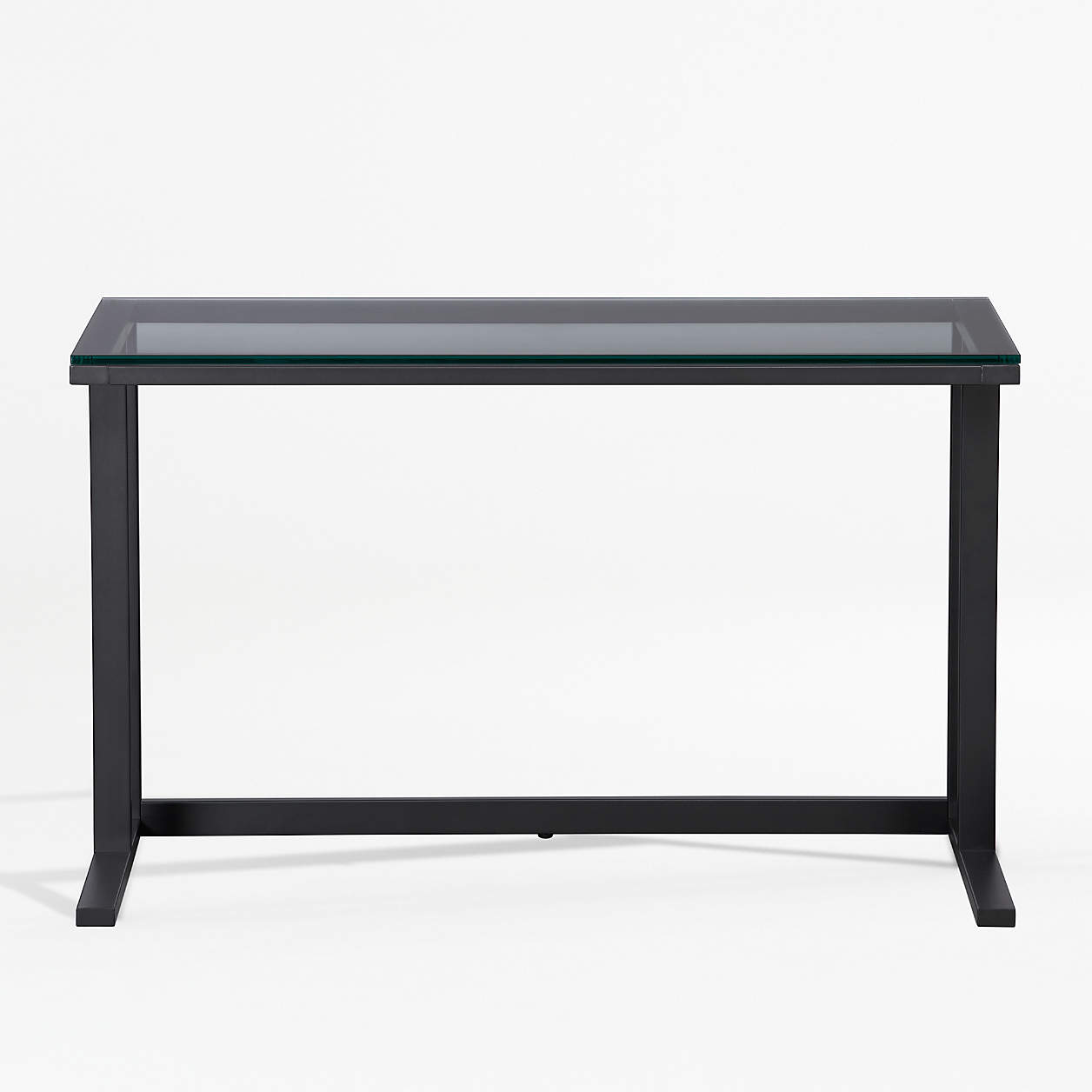 Pilsen Graphite Desk + Reviews Crate & Barrel