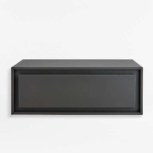 Pilsen Graphite Floating Nightstand