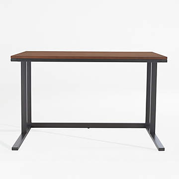 Oxford Black Small Storage Desk + Reviews