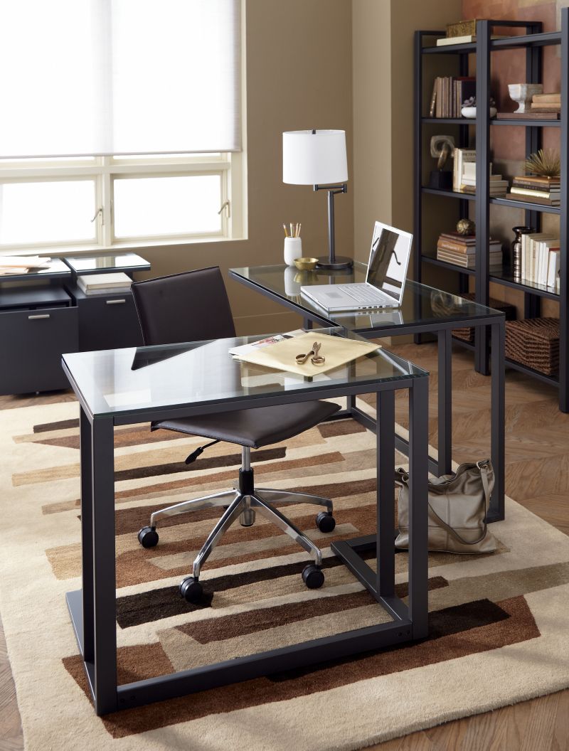 Crate barrel pilsen desk discount