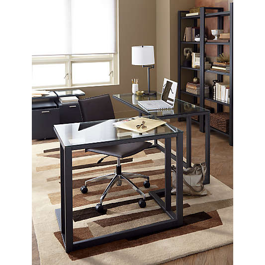 Pilsen Graphite Desk