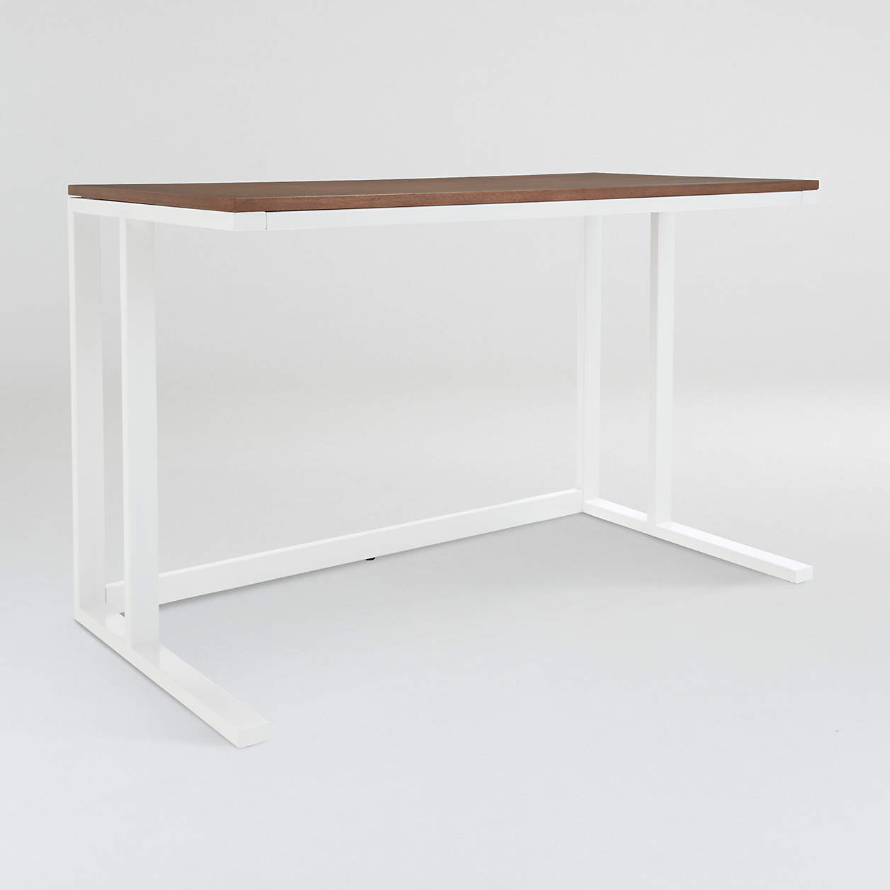 Pilsen Salt Desk with Walnut Top + Reviews Crate & Barrel