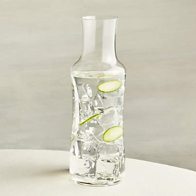 Pinch Glass Carafe