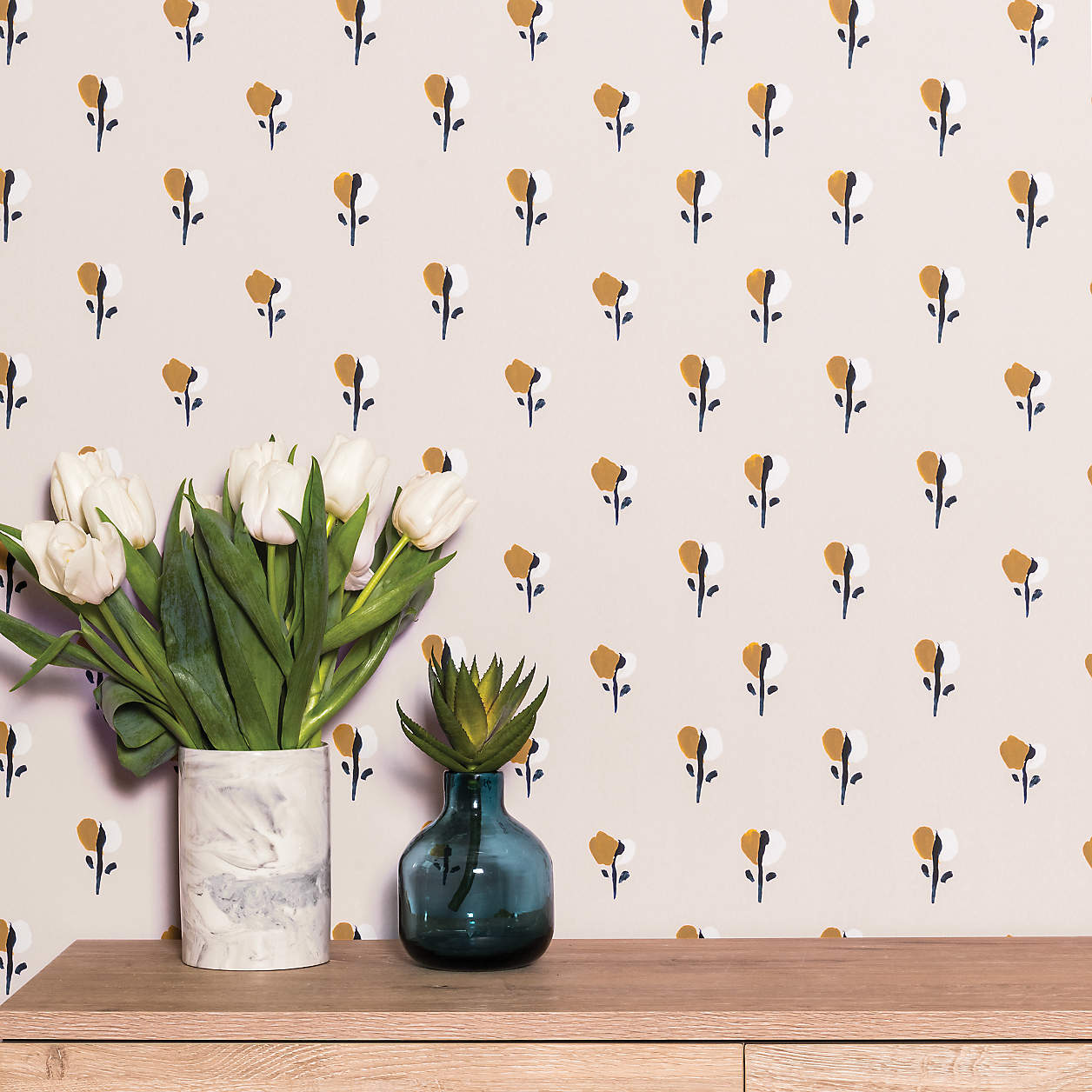 Chasing Paper Blossoms Peel and Stick Wallpaper 2'x8' Crate & Kids