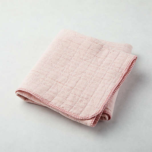 Pink Snuggly Stroller Blanket