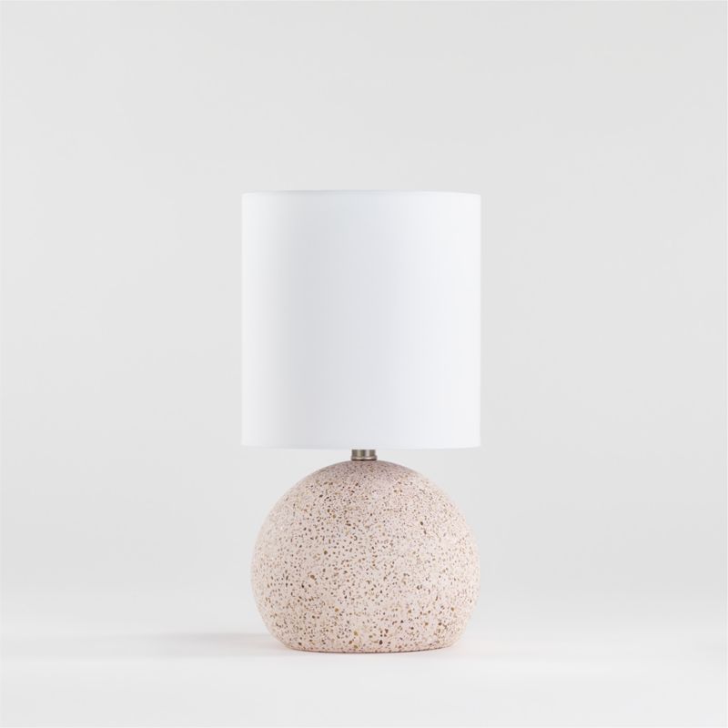 Pink Terrazzo Kids Table Lamp