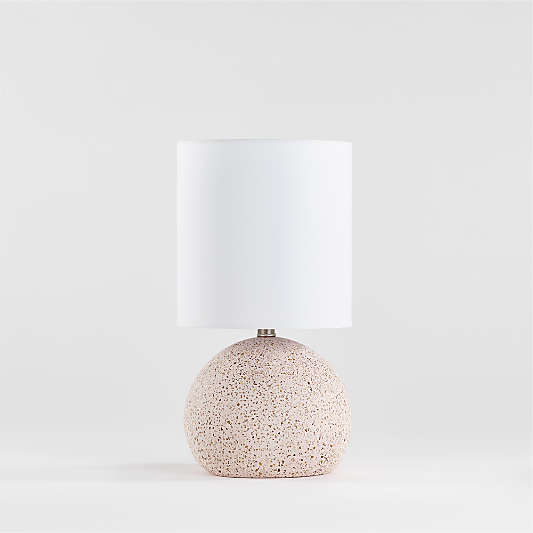 Pink Terrazzo Kids Table Lamp