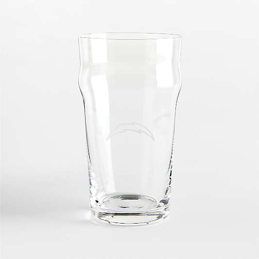 NFL Los Angeles Chargers Pint 20-Oz. Glass Tumbler,Set of 4