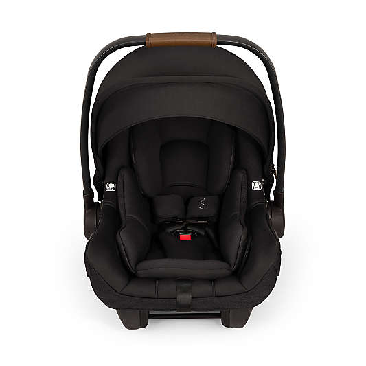 Nuna PIPA ™ aire rx Caviar Black Reclining Infant Car Seat + PIPA RELX Base