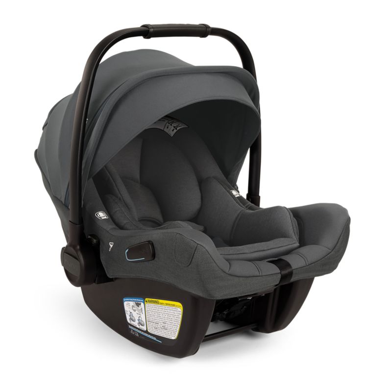 Nuna PIPA ™ aire rx Ocean Dark Blue Reclining Infant Car Seat + PIPA RELX Base - image 2 of 7