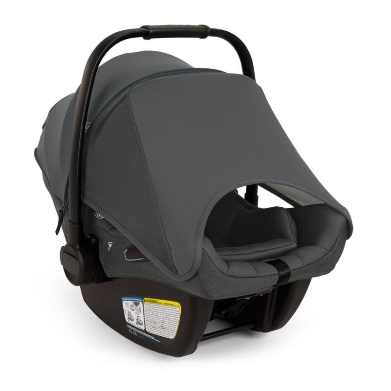 Nuna PIPA ™ aire rx Ocean Dark Blue Reclining Infant Car Seat + PIPA RELX Base - image 4 of 7