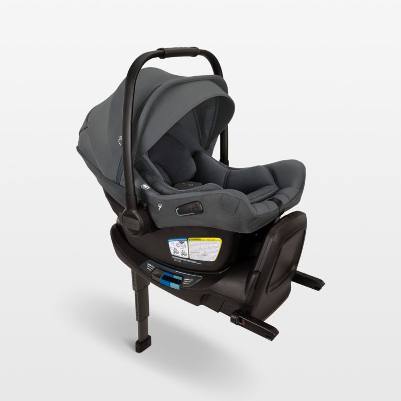 Nuna PIPA ™ aire rx Ocean Dark Blue Reclining Infant Car Seat + PIPA RELX Base - image 0 of 7