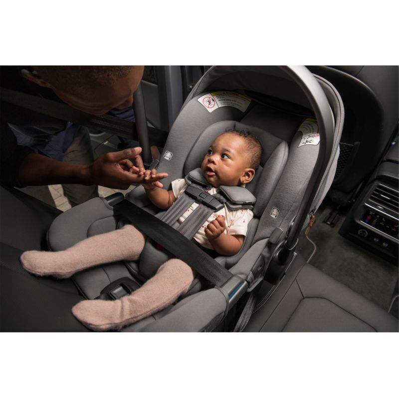 Nuna PIPA ™ rx Hazelwood Light Brown Reclining Infant Car Seat + PIPA RELX Base - image 1 of 10