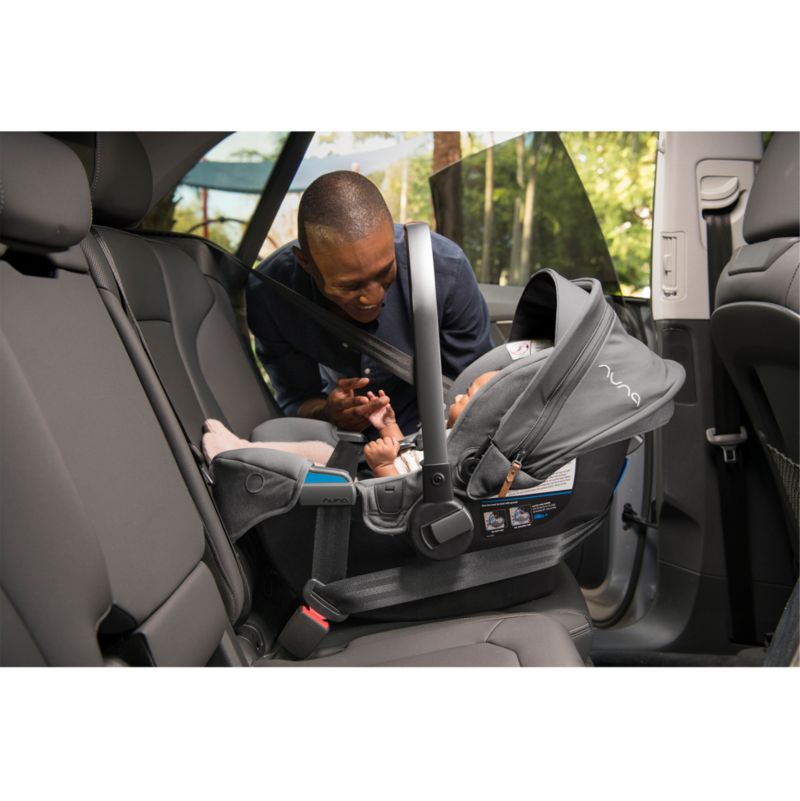 Nuna PIPA ™ rx Hazelwood Light Brown Reclining Infant Car Seat + PIPA RELX Base - image 4 of 10