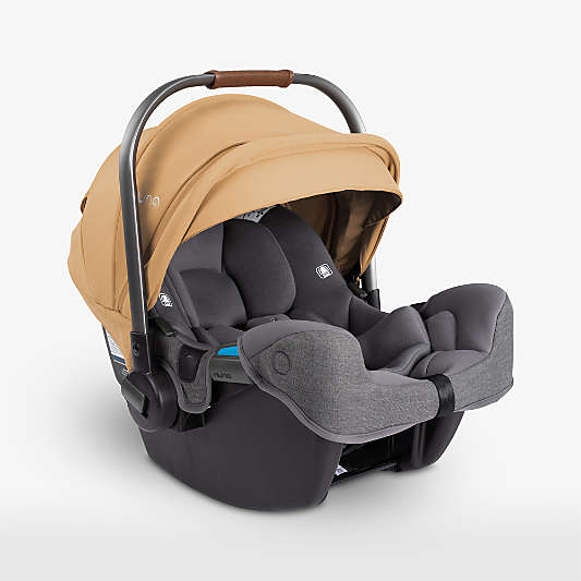 Nuna PIPA ™ rx Camel Brown Infant Car Seat + PIPA RELX Base