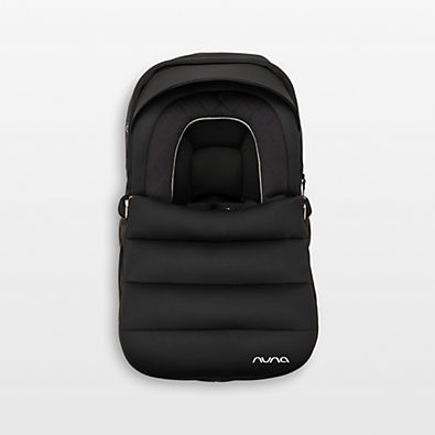 View Nuna ® PIPA ™ Series Caviar Black Car Seat Winter Footmuff details