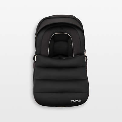 Nuna ® PIPA ™ Series Caviar Black Car Seat Winter Footmuff