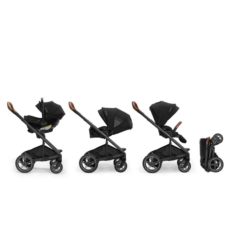 Nuna ® PIPA ™ Urbn Caviar Black Baseless Baby Car Seat + MIXX ™ Next Stroller Travel System - image 8 of 10