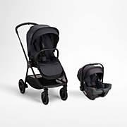 Nuna ® TRIV ™ next Caviar Black Compact Foldable Baby Stroller