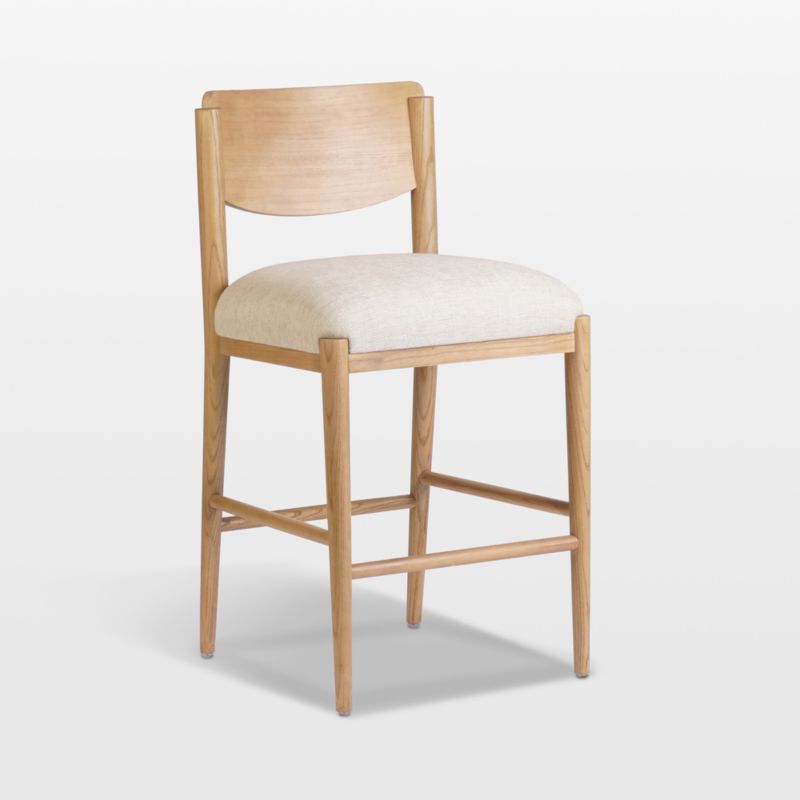 Piran Essence Natural Counter Stool - image 3 of 8