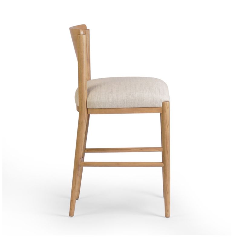 Piran Essence Natural Counter Stool - image 4 of 8