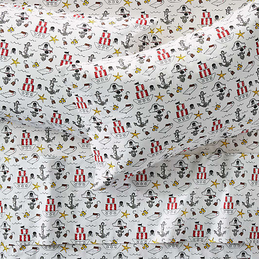 Organic Pirate Full Sheet Set