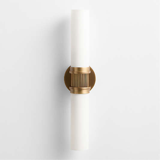 Pisa Glass Tube Wall Sconce Light