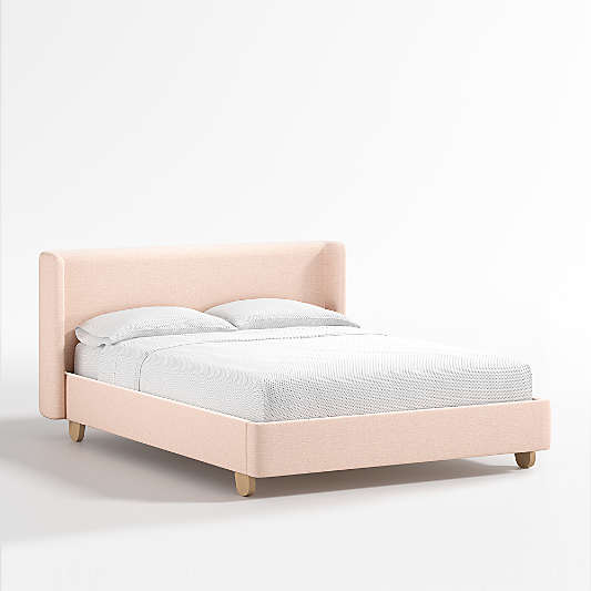 Pismo Kids Grapefruit Full Upholstered Bed