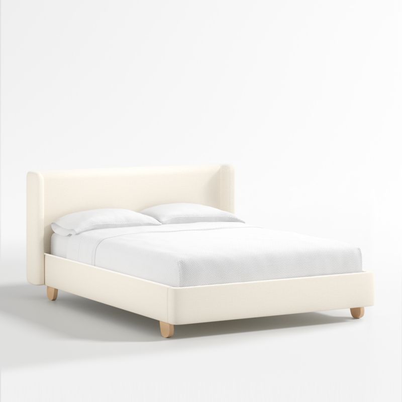 Pismo Natural Full Upholstered Bed - image 0 of 18