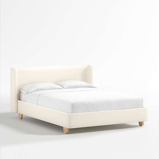 Pismo Natural Full Upholstered Bed