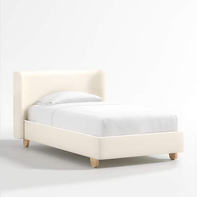 Pismo Natural Twin Upholstered Bed